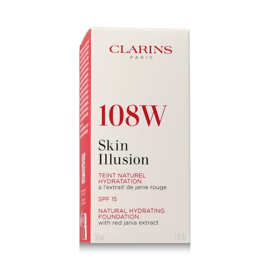 Clarins Skin Illusion Natural Hydrating Foundation SPF 15 (108W)