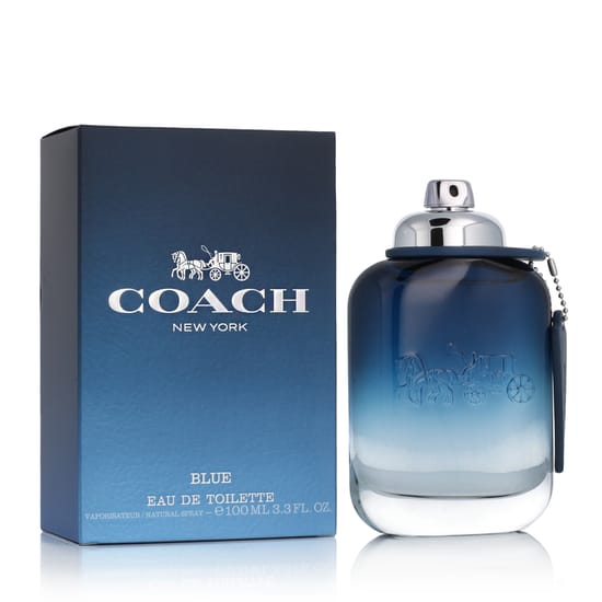 Coach Blue EDT tualetinis vanduo, pateiktas produkto nuotraukoje