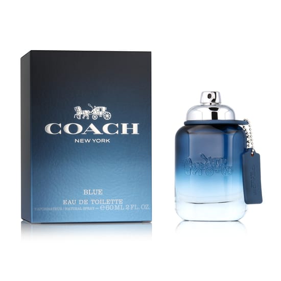 Coach Blue EDT tualetinis vanduo, pateiktas produkto nuotraukoje