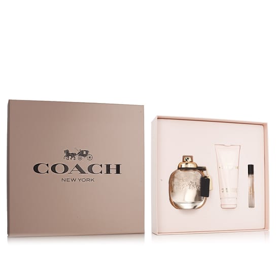 Набор Coach New York EDP с миниатюрой и лосьоном для тела