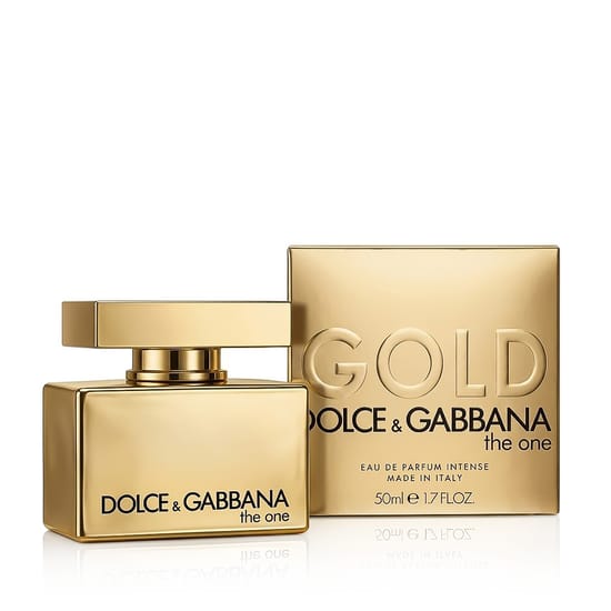 Dolce & Gabbana The One Gold EDP Intense unisex perfume bottle