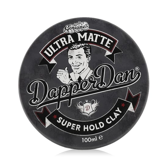 Dapper Dan Super Hold Clay plaukų molis itin matiniam šukuosenos užbaigimui