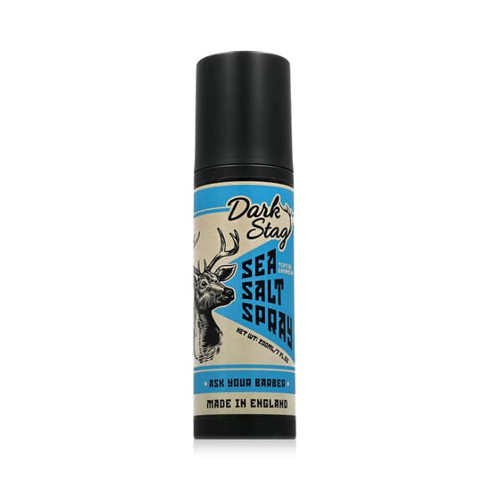 Dark Stag Sea Salt Spray styled for natural-looking beach waves