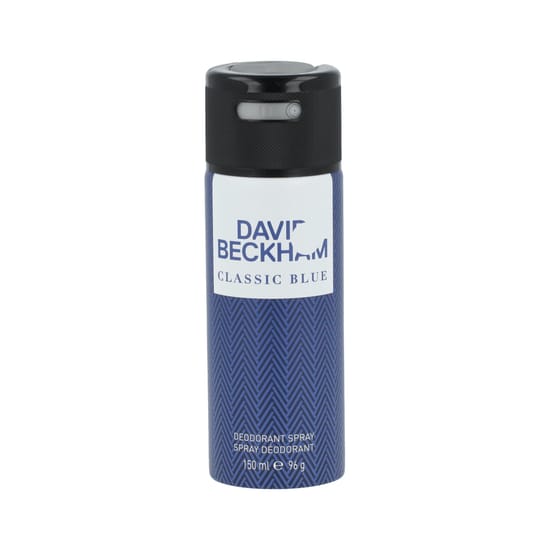 David Beckham Classic Blue purškiamo dezodoranto pakuotė