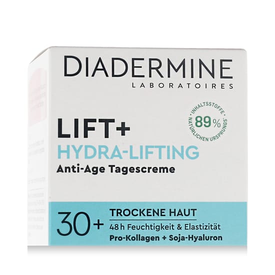 Diadermine Laboratoires Lift+ Hydra-Lifting dieninio veido kremo pakuotė