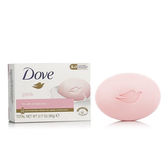 Dove Pink Beauty Cream Bar rožinio muilo pakuotės nuotrauka
