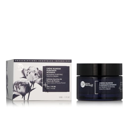 Упаковка Dr Renaud Peony Flower Intensive Purifying Youth Cream, очищающий крем для лица