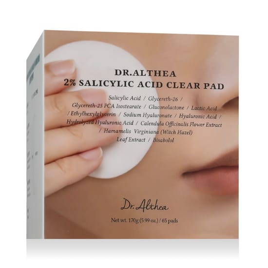 Dr.Althea 2% Salicylic Acid Clear Pad 60 pcs