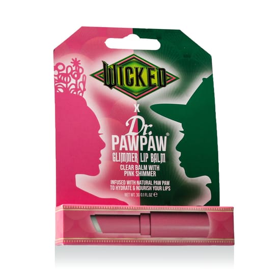 Dr. PAWPAW Wicked Enchanting skaidrus lūpų balzamas su rožiniu žvilgesiu