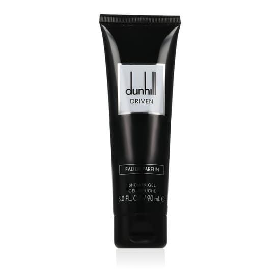 Флакон ароматизированного геля для душа Dunhill Driven 90 мл на белом фоне