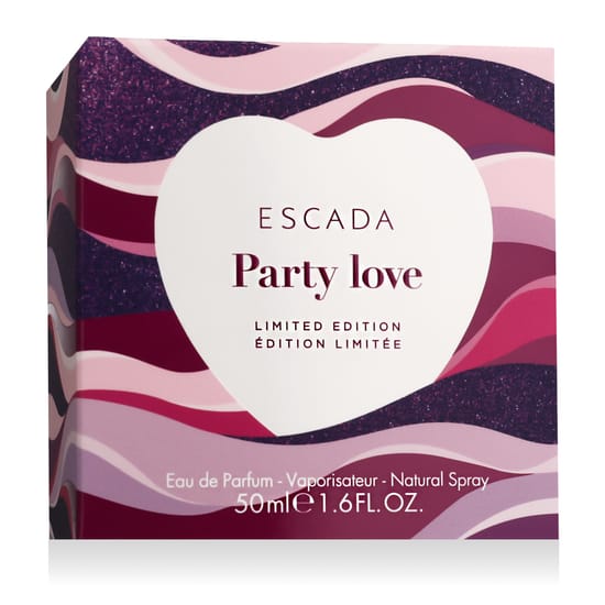 Escada Party Love EDP bottle, a fruity Eau de Parfum fragrance