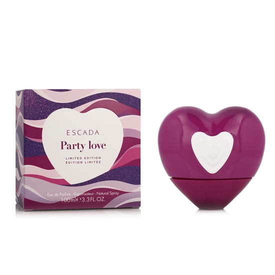 Escada Party Love EDP bottle, a fruity Eau de Parfum fragrance