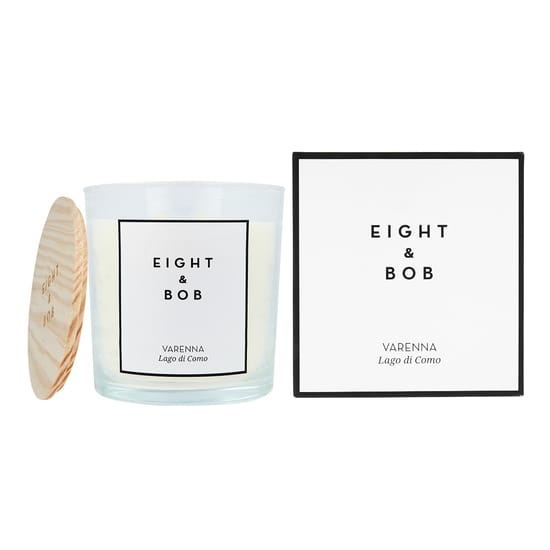 Eight & Bob Verenna Lago di Como perfumed candle, pictured as a home fragrance accent