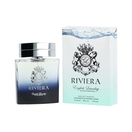 Bottle of English Laundry Riviera EDT, a unisex Eau de Toilette fragrance