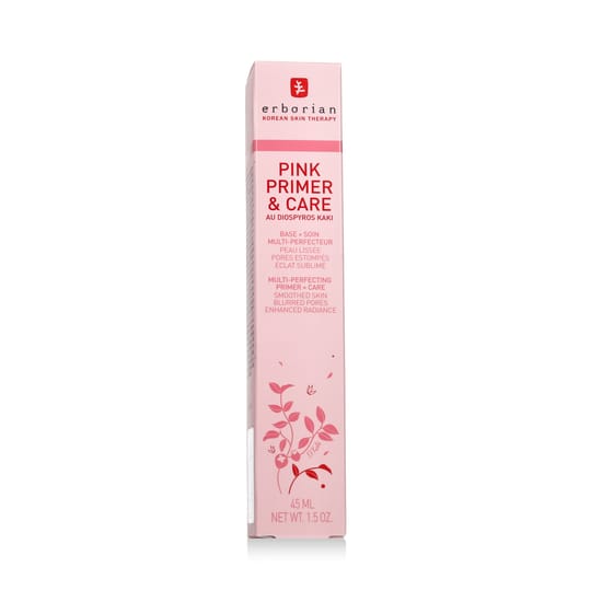 Erborian Diospyros Kaki Pink Primer & Care – rožinė veido makiažo bazė