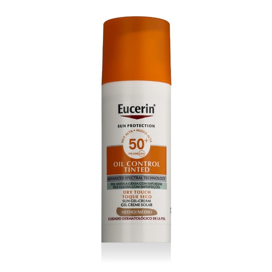 Eucerin Sun Protection Oil Control Tinted Sun Gel-Cream SPF 50+