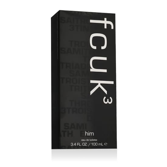 FCUK FCUK 3 for Him EDT tualetinio vandens flakono nuotrauka