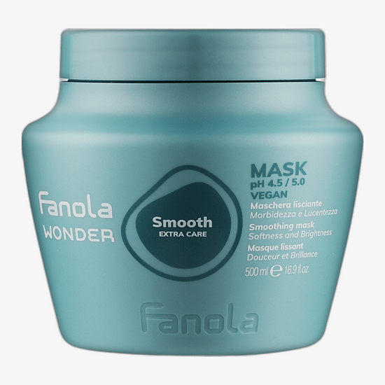 Fanola Wonder Smooth Extra Care plaukų kaukė – produkto pakuotės vaizdas
