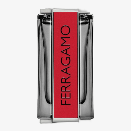 Набор Ferragamo Red Leather: парфюмерная вода, миниатюра и спрей для тела и волос