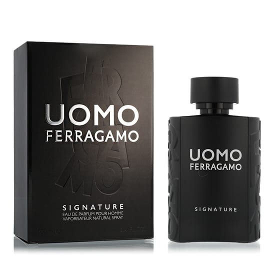 Ferragamo Uomo Signature Eau de Parfum bottle, 100 ml fragrance