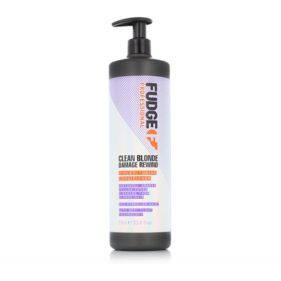 Fudge Clean Blonde Damage Rewind violetinis kondicionierius blondiniams plaukams