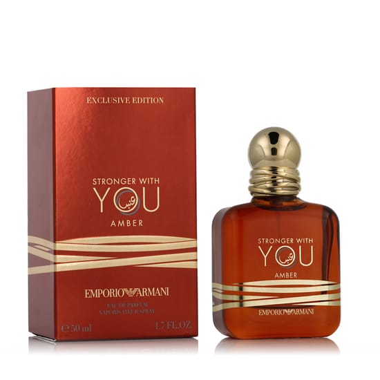 Giorgio Armani Stronger With You Amber EDP uniseksinių kvepalų flakonas