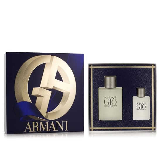 Giorgio Armani Acqua di Gio Pour Homme EDT gift set with two bottles