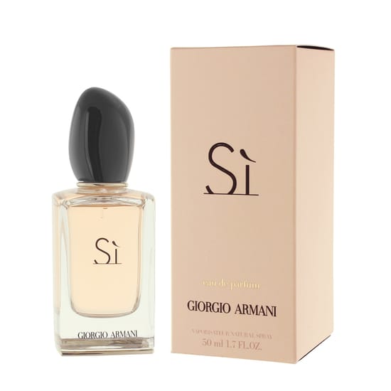 Giorgio Armani Sì Eau de Parfum kvepalų flakonas, 50 ml