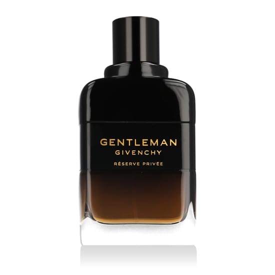 Bottle of Givenchy Gentleman Reserve Privée EDP, a woody unisex perfume