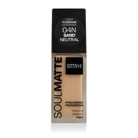 Тональный крем Gabriella Salvete SoulMatte Make-Up, оттенок 04N Sand Neutral