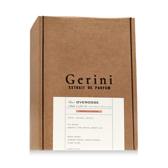 Gerini Floral Overdose EP bottle, a floral unisex perfume