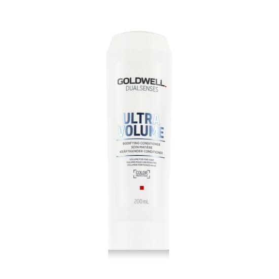Goldwell Dualsenses Ultra Volume Conditioner bottle for volume-focused hair care
