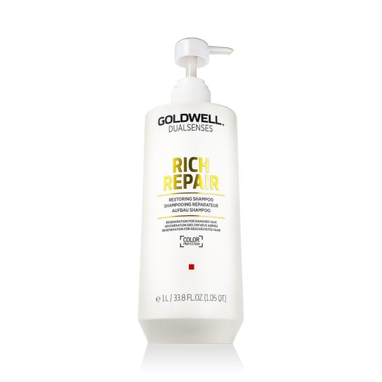 Goldwell Dualsenses Rich Repair atkuriamojo šampūno pakuotė plaukų priežiūrai
