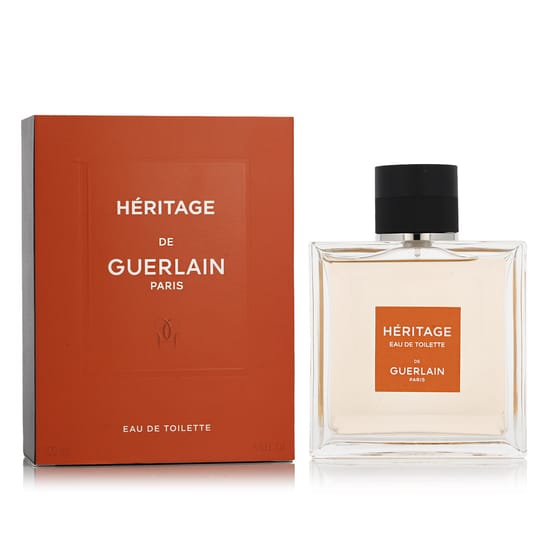 Guerlain Heritage EDT bottle pictured for product identification