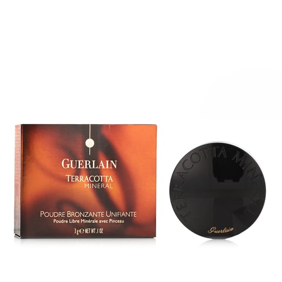 Guerlain Terracotta Mineral Flawless bronzavimo pudra 03 Dark veido makiažui