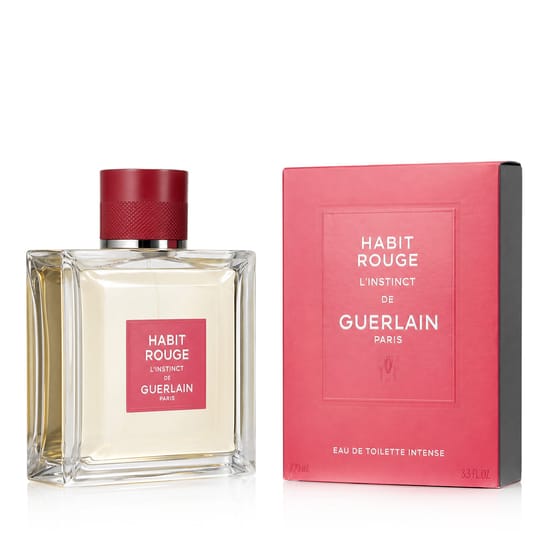 Guerlain Habit Rouge L'Instinct EDT Intense uniseks kvepalų flakonas