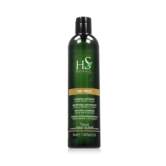 HS MILANO No Frizz Anti-Frizz Shampoo bottle for frizz-control hair care