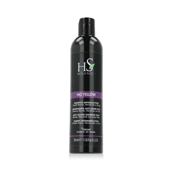 HS MILANO No Yellow Anti-Yellow Shampoo – šampūno pakuotė