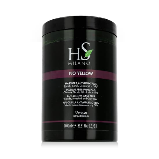 HS MILANO No Yellow Anti-Yellow Mask, a hair mask for blonde or grey hair