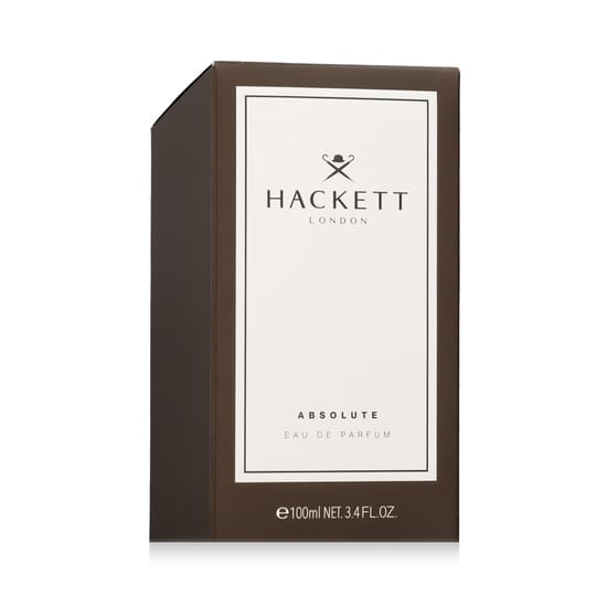 Hackett London Absolute Eau de Parfum bottle, 100 ml