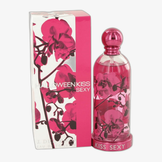 Halloween Kiss Sexy EDT parfumo buteliukas su gėlių ir medžio aromatu