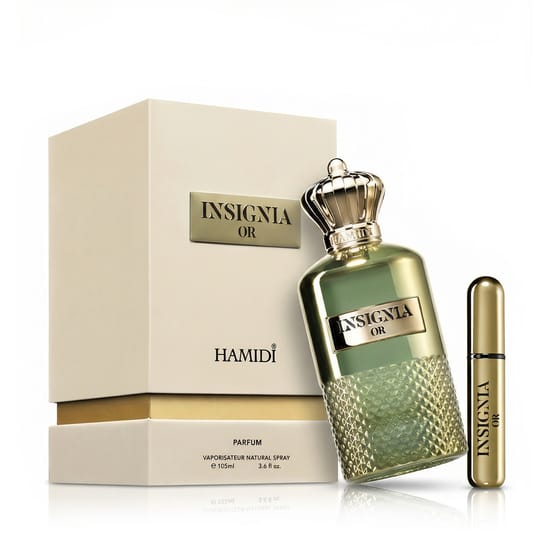 Hamidi Insignia Or EDP uniseksinių kvepalų flakono nuotrauka