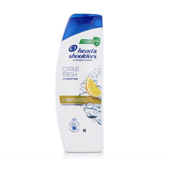 Head & Shoulders Citrus Fresh šampūnas nuo pleiskanų plaukų priežiūrai