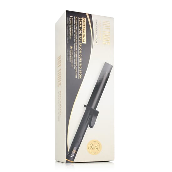 Hot Tools Black Gold Digital Salon Curling Iron 32 mm