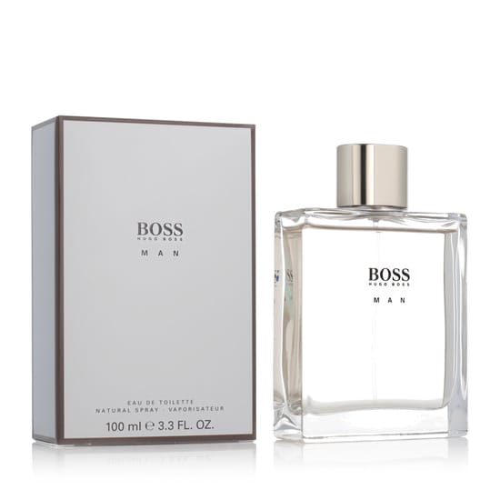 Hugo Boss Boss Man EDT fragrance bottle with a citrus-woody scent profile