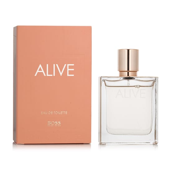 Hugo Boss Boss Alive EDT bottle shown as a unisex fragrance