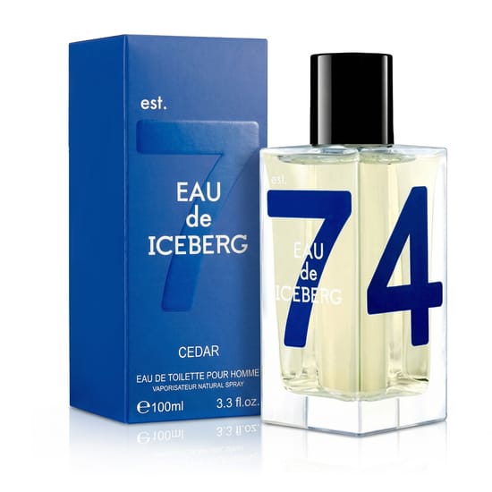 Iceberg Eau de Iceberg Cedar EDT uniseksinių kvepalų flakonas