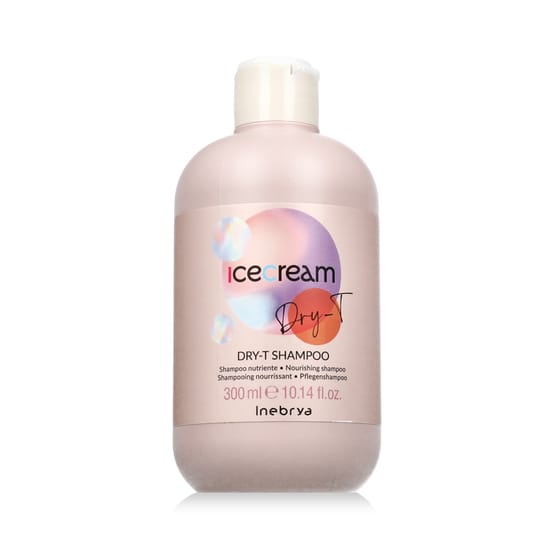 Bottle of Inebrya Ice Cream Dry-T Shampoo dry shampoo product
