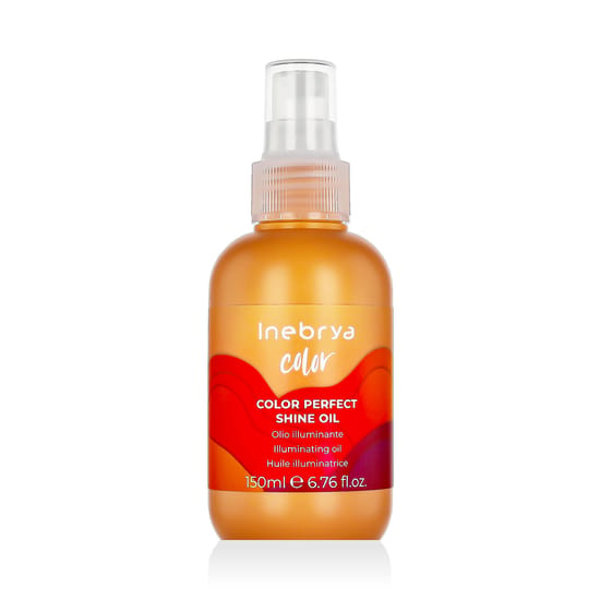 Флакон масла для волос Inebrya Color Shine Oil с сияющим эффектом