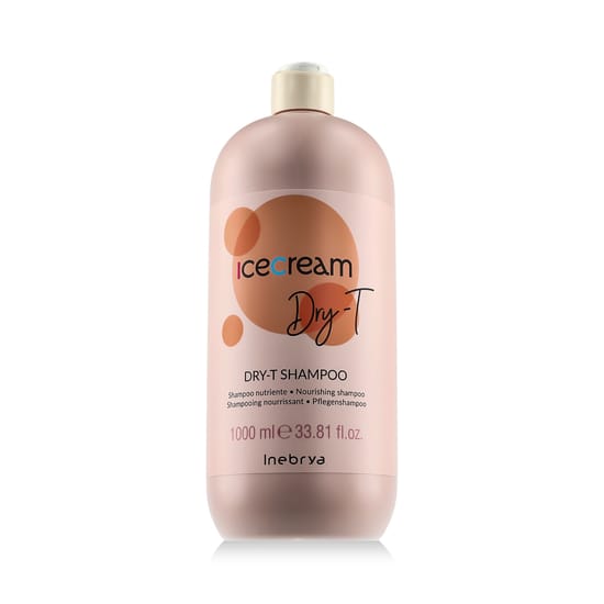 Inebrya Ice Cream Dry-T Shampoo bottle with spray nozzle